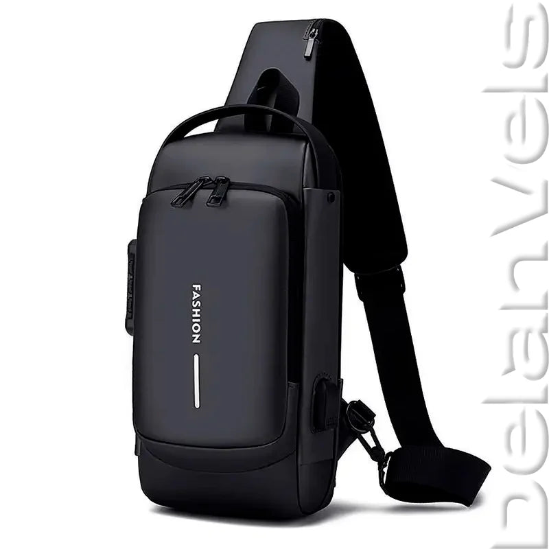 Bolsa Slim Bag™ - Mochila Anti-Furto com Senha USB